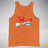 Believe Transgender Pride Jingle Bell Premium Tank Top - Orange